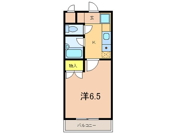 アルザ夙川の物件間取画像